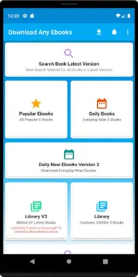 Ebook Downloader & Reader android App screenshot 7